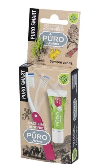 Ceļojumu komplekts zobu higiēnai PURO SMART.