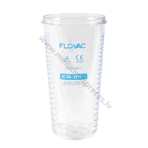 Tvertne bez vāka 1000ml (ASKIR atsūkšanas iekārtai).