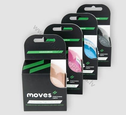 Kinezioloģiskais teips MoVeS, 5cmx5m