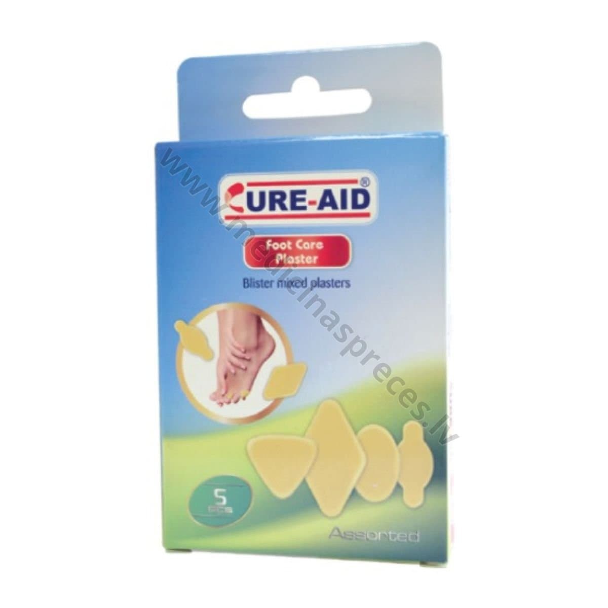 Plāksteri tulznu ārstēšanai Cure-Aid, dažādi izmēri