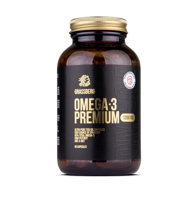Omega 3 Premium 1200mg N90, GRASSBERG