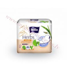 Bella Herbs Sensitive Plantago higiēniskās paketes. Iepakojumā 12 gab.