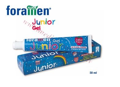 Foramen Junior zobu pasta – gels, 50 ml.