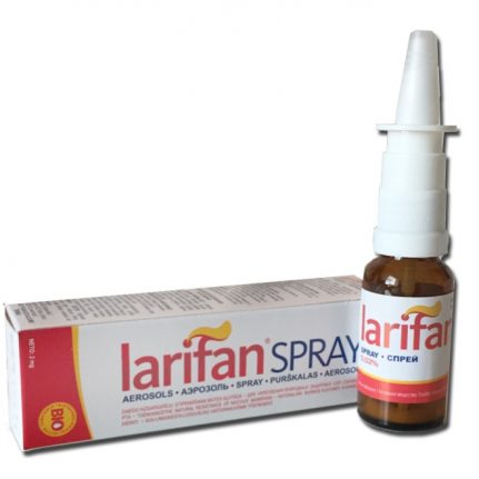LARIFAN Spray aeorosols 0.02%.