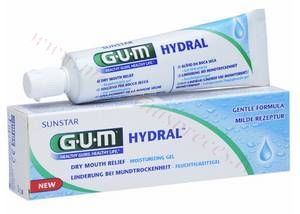 Zobu gēls GUM Hydral 50 ml.