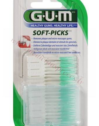 GUM Soft-Picks Regular zobu kociņi.