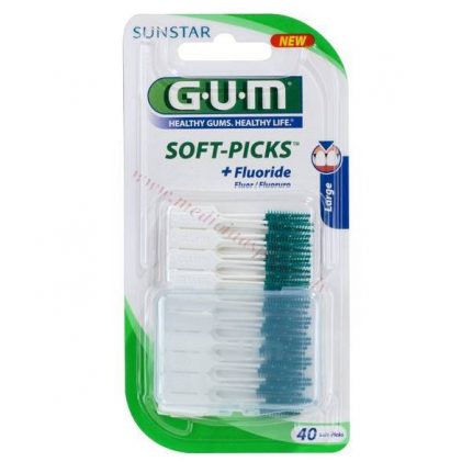 GUM Soft-Picks Large zobu kociņi, 50 gab.