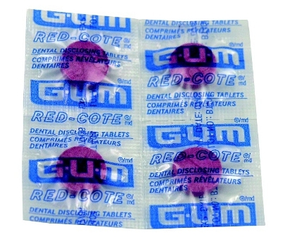 GUM Red-Cote zobu aplikuma kontrolei.