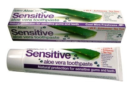 AloeDent Sensitive zobu pasta, 100 ml.