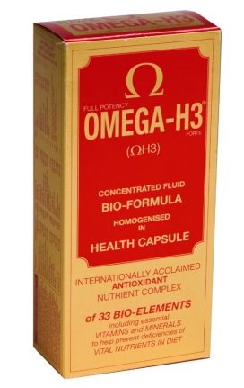Omega – H3. Iepakojumā 30 kapsulas.
