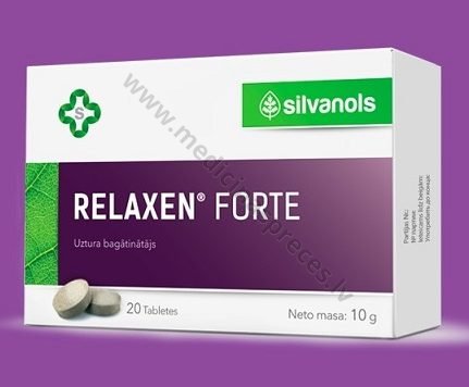 relaxen-forte-produkti-veselibas-stiprinasanai-nervu-sistemai-silvanols-medicinaspreces.lv