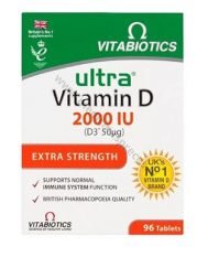 ultra-vitamin-D-2000-produkti-veselibas-stiprinasanai-vitamini-un-mineralvielas-vitabiotics-medicinaspreces.lv