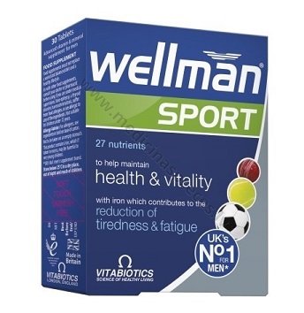 wellman-sport-produkti-veselibas-stiprinasanai-vitamini-un-mineralvielas-vitabiotics-medicinaspreces.lv