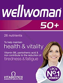 wellwoman-50-vitamini-un-mineralvielas-vitabiotics-medicinaspreces.lv
