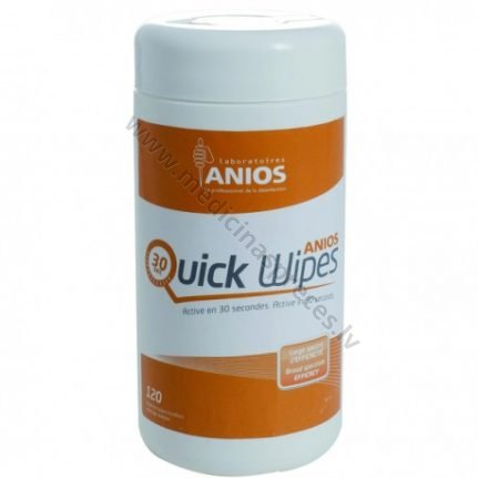 anios-quick-wipes-spirtu-saturosas-tirisanas-un-dezinfekcijas-salvetes-dezinfekcijai-un-sterilizacijai-virsmam-anios-medicinaspreces.lv