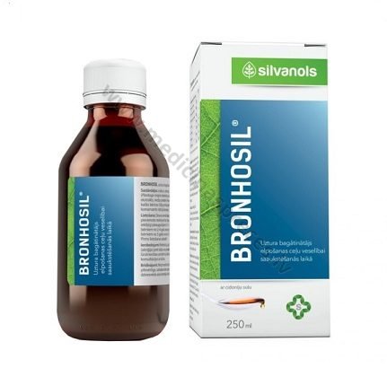 silvanols-bronhosil-250-produkti-veselibas-stiprinasanai-pret-saaukstesanos-silvanols-medicinaspreces.lv