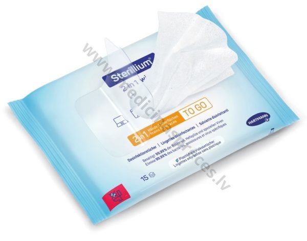 sterillium rokām atvērtas